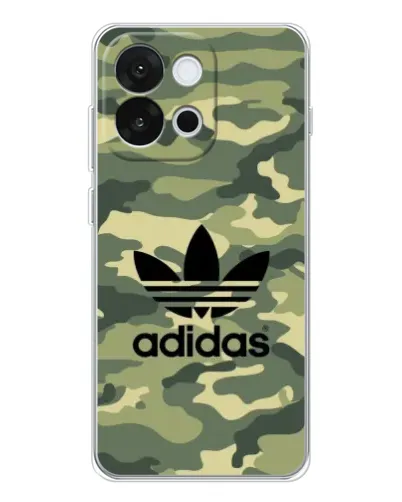 Чохол для OnePlus 13T з картинкою «Мілітарі стиль Adidas»