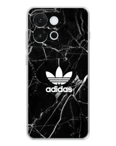 Чохол для OnePlus 13T з картинкою «Білий мармур Adidas»