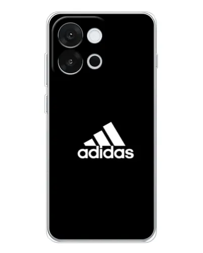 Чохол для OnePlus 13T з картинкою «Чорна класика Adidas»