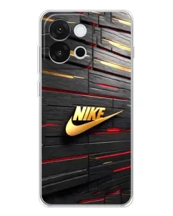 Чохол для OnePlus 13T з картинкою «Золотий Nike на металі» Чохол для OnePlus 13T з картинкою «Золотий Nike на металі»