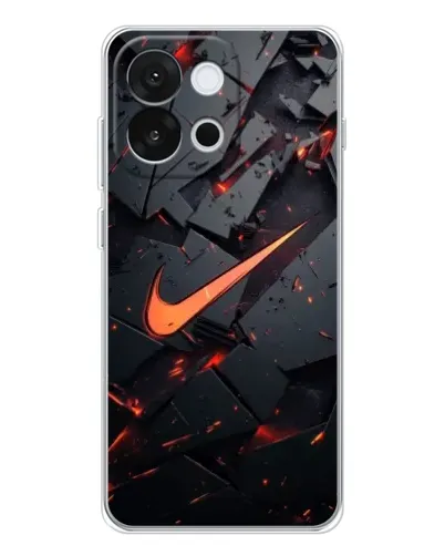 Чохол для OnePlus 13T з картинкою «Nike — ефект розломів» Чохол для OnePlus 13T з картинкою «Nike — ефект розломів»