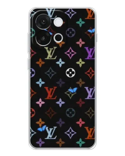 Чохол для OnePlus 13T з картинкою «Кольорова монограма LV» Чохол для OnePlus 13T з картинкою «Кольорова монограма LV»