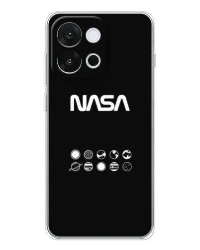 Чохол для OnePlus 13T з картинкою «NASA — технічний принт» Чохол для OnePlus 13T з картинкою «NASA — технічний принт»