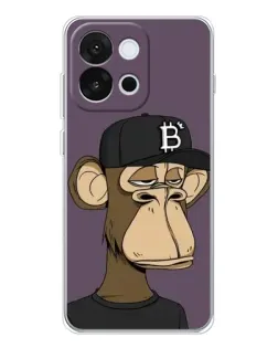 Чохол для OnePlus 13T з картинкою «Bored Ape в кепці»