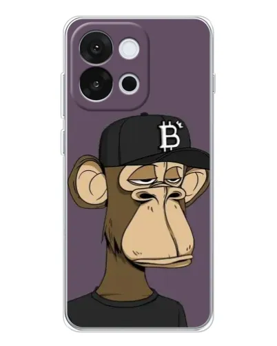 Чехол для OnePlus 13T с картинкой «Bored Ape в кепке» Чехол для OnePlus 13T с картинкой «Bored Ape в кепке»