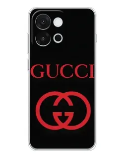 Чохол для OnePlus 13T з картинкою «Gucci — червоний логотип»