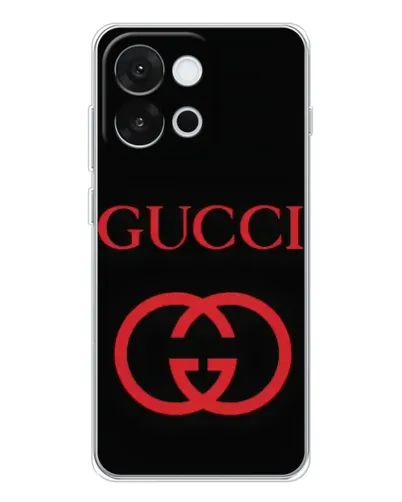 Чохол для OnePlus 13T з картинкою «Gucci — червоний логотип»