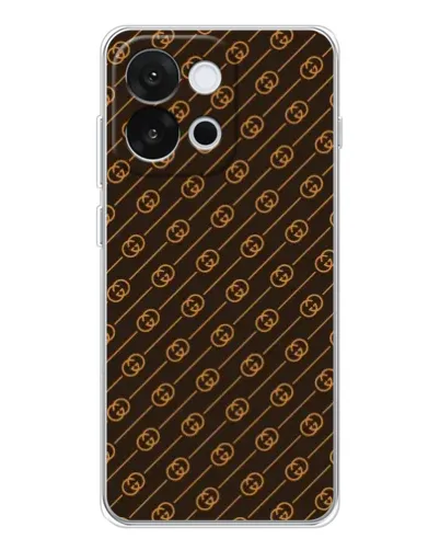 Чохол для OnePlus 13T з картинкою «Gucci — золоті діагоналі»