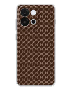 Чехол для OnePlus 13T с картинкой «Gucci — шоколадная сетка»