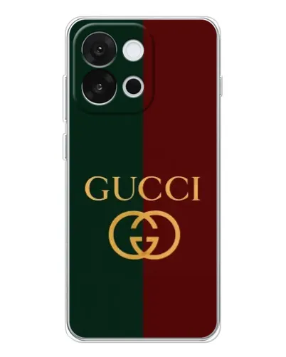 Чохол для OnePlus 13T з картинкою «Gucci — темно-зелений градієнт» Чохол для OnePlus 13T з картинкою «Gucci — темно-зелений градієнт»