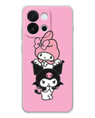 Чохол для OnePlus 13T з картинкою «My Melody та Kuromi»
