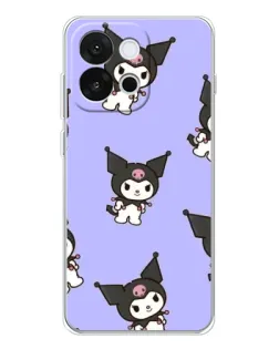 Чохол для OnePlus 13T з картинкою «Паттерн з Kuromi» Чохол для OnePlus 13T з картинкою «Паттерн з Kuromi»