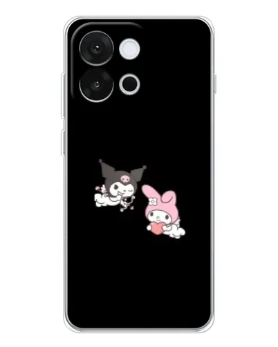 Чохол для OnePlus 13T з картинкою «My Melody та Kuromi»