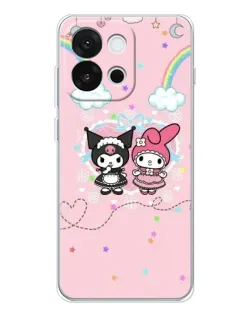 Чохол для OnePlus 13T з картинкою «My Melody та Kuromi» Чохол для OnePlus 13T з картинкою «My Melody та Kuromi»
