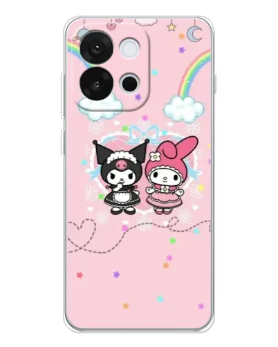 Чохол для OnePlus 13T з картинкою «My Melody та Kuromi»