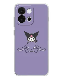 Чохол для OnePlus 13T з картинкою «Kuromi на ліловому фоні» Чохол для OnePlus 13T з картинкою «Kuromi на ліловому фоні»