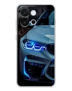 Чохол для OnePlus 13T з картинкою «Погляд BMW з синіми фарами» Чохол для OnePlus 13T з картинкою «Погляд BMW з синіми фарами»