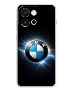 Чохол для OnePlus 13T з картинкою «BMW — неонове сяйво» Чохол для OnePlus 13T з картинкою «BMW — неонове сяйво»