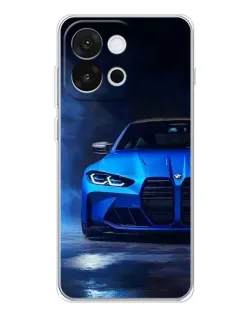 Чохол для OnePlus 13T з картинкою «Блакитна BMW M4» Чохол для OnePlus 13T з картинкою «Блакитна BMW M4»