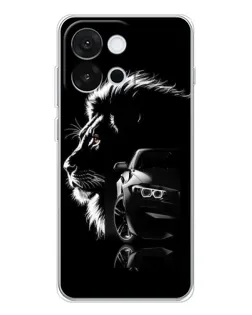 Чохол для OnePlus 13T з картинкою «BMW та лев» Чохол для OnePlus 13T з картинкою «BMW та лев»