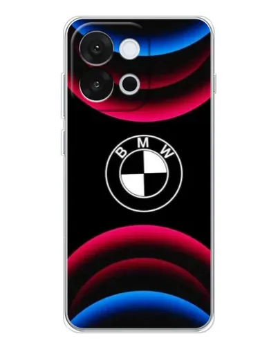 Чохол для OnePlus 13T з картинкою «Логотип BMW та неонові дуги» Чохол для OnePlus 13T з картинкою «Логотип BMW та неонові дуги»