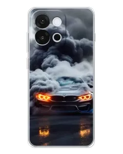 Чохол для OnePlus 13T з картинкою «BMW у диму» Чохол для OnePlus 13T з картинкою «BMW у диму»