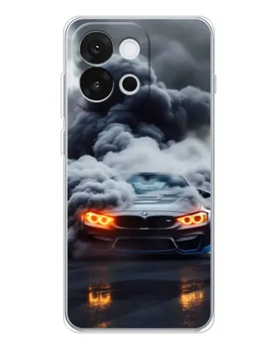 Чохол для OnePlus 13T з картинкою «BMW у диму» Чохол для OnePlus 13T з картинкою «BMW у диму»