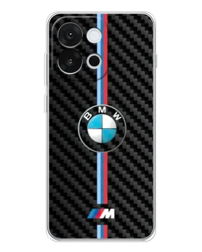 Чохол для OnePlus 13T з картинкою «Емблема BMW та карбон» Чохол для OnePlus 13T з картинкою «Емблема BMW та карбон»