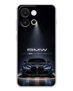 Чохол для OnePlus 13T з картинкою «BMW крізь нічне місто» Чохол для OnePlus 13T з картинкою «BMW крізь нічне місто»