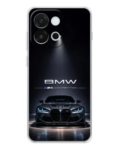 Чохол для OnePlus 13T з картинкою «BMW крізь нічне місто» Чохол для OnePlus 13T з картинкою «BMW крізь нічне місто»