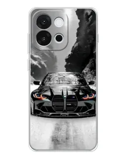 Чохол для OnePlus 13T з картинкою «BMW — акварельний дрифт» Чохол для OnePlus 13T з картинкою «BMW — акварельний дрифт»