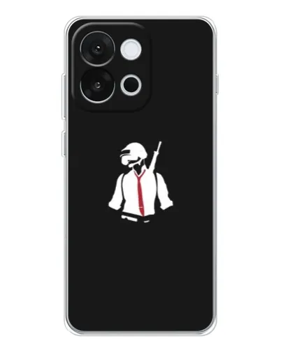 Чохол для OnePlus 13T з картинкою «PUBG — силует воїна» Чохол для OnePlus 13T з картинкою «PUBG — силует воїна»