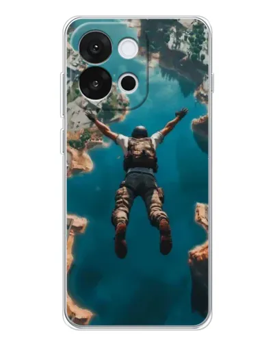 Чохол для OnePlus 13T з картинкою «PUBG — вільне падіння» Чохол для OnePlus 13T з картинкою «PUBG — вільне падіння»