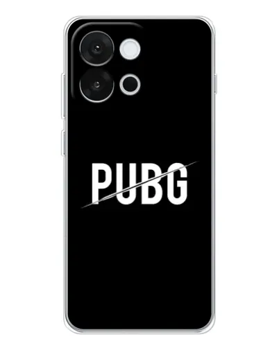 Чохол для OnePlus 13T з картинкою «PUBG — білий логотип» Чохол для OnePlus 13T з картинкою «PUBG — білий логотип»