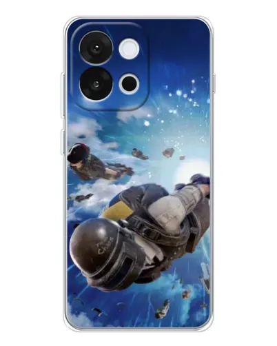Чохол для OnePlus 13T з картинкою «Десант PUBG — стрибок» Чохол для OnePlus 13T з картинкою «Десант PUBG — стрибок»