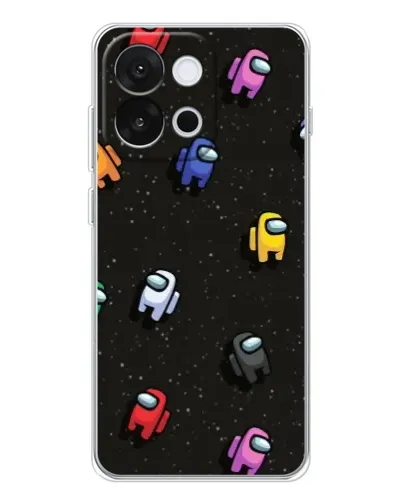 Чохол для OnePlus 13T з картинкою «Космічний патерн Among Us» Чохол для OnePlus 13T з картинкою «Космічний патерн Among Us»