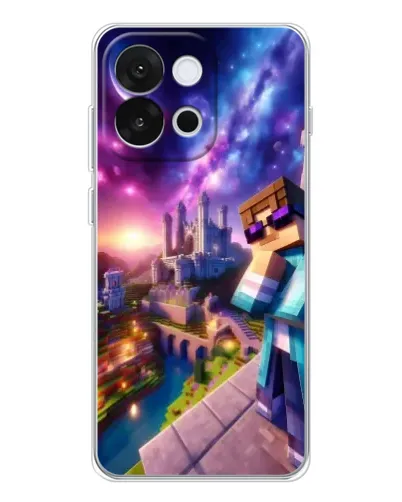 Чохол для OnePlus 13T з картинкою «Стів та космос» Чохол для OnePlus 13T з картинкою «Стів та космос»