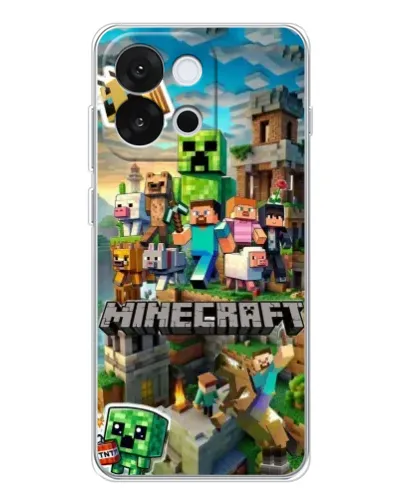 Чохол для OnePlus 13T з картинкою «Замок Minecraft» Чохол для OnePlus 13T з картинкою «Замок Minecraft»