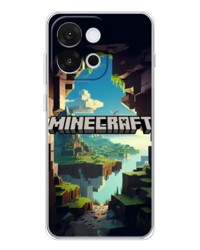 Чохол для OnePlus 13T з картинкою «Печера Майнкрафт» Чохол для OnePlus 13T з картинкою «Печера Майнкрафт»