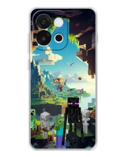 Чохол для OnePlus 13T з картинкою «Ендермен у лісі» Чохол для OnePlus 13T з картинкою «Ендермен у лісі»