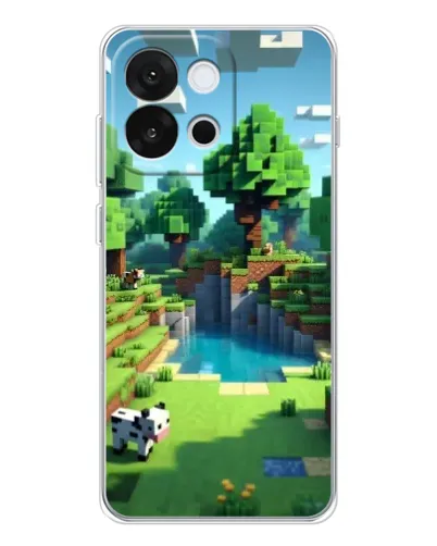 Чохол для OnePlus 13T з картинкою «Minecraft літній день» Чохол для OnePlus 13T з картинкою «Minecraft літній день»
