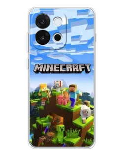Чохол для OnePlus 13T з картинкою «Minecraft класичний світ»