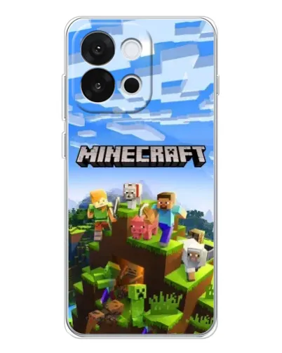 Чохол для OnePlus 13T з картинкою «Minecraft класичний світ» Чохол для OnePlus 13T з картинкою «Minecraft класичний світ»