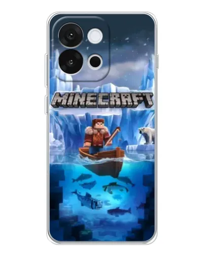 Чохол для OnePlus 13T з картинкою «Minecraft льодянийсвіт» Чохол для OnePlus 13T з картинкою «Minecraft льодянийсвіт»