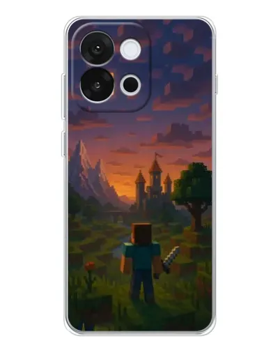 Чохол для OnePlus 13T з картинкою «Стів біля вежі» Чохол для OnePlus 13T з картинкою «Стів біля вежі»