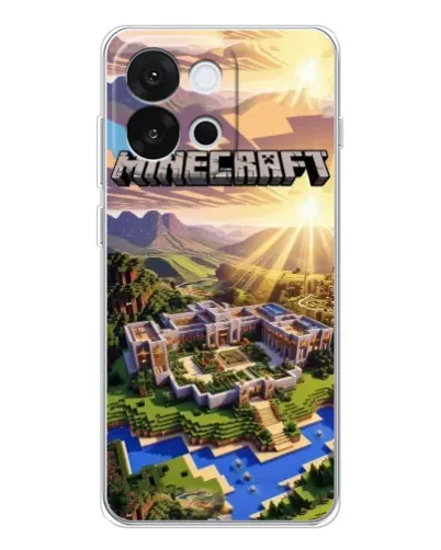 Чохол для OnePlus 13T з картинкою «Minecraft панорама» Чохол для OnePlus 13T з картинкою «Minecraft панорама»