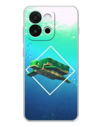 Чохол для OnePlus 13T з картинкою «Черепаха Minecraft» Чохол для OnePlus 13T з картинкою «Черепаха Minecraft»