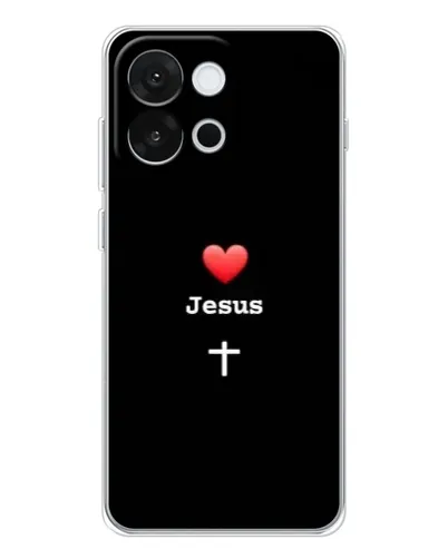 Чохол для OnePlus 13T з картинкою «Серце - Jesus»