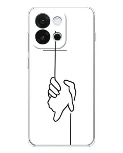 Чохол для OnePlus 13T з картинкою «Рука тримає»