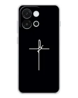 Чехол для OnePlus 13T с картинкой «Тонкий крест»
